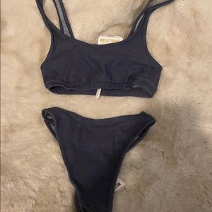 High waisted super sexy tong bikini